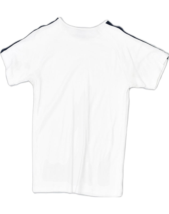 CHAMPION Womens Graphic T-Shirt Top UK 14 Large White Cotton | Vintage | Thrift | Second-Hand | Used Clothing | Messina Hembry 