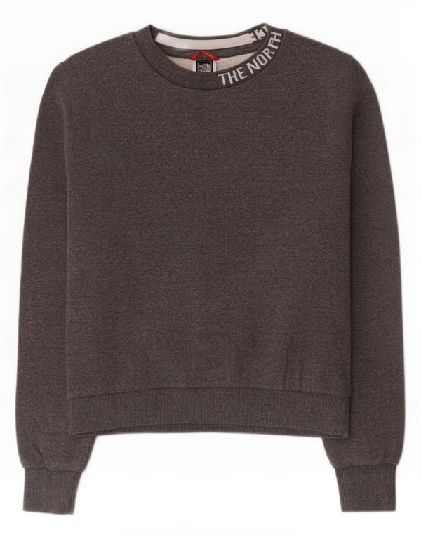 Felpa con grafica corta da donna The North Face UK 10 Small Grigio