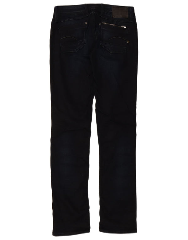 Jeans dritti da donna G-Star W30 L32 cotone blu navy
