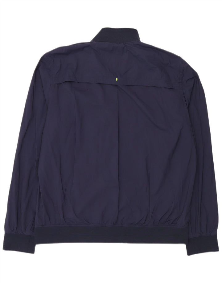 Giubbotto bomber da uomo Superdry UK 42 XL nylon blu navy