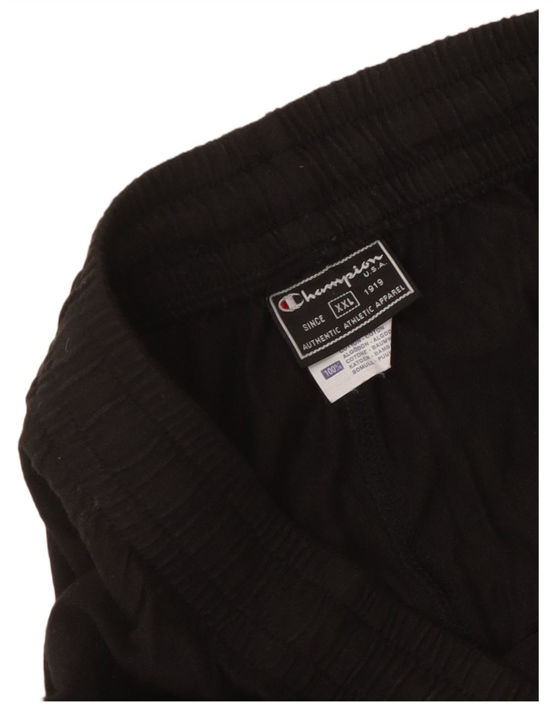 Pantaloncini sportivi da uomo Champion 2XL cotone nero