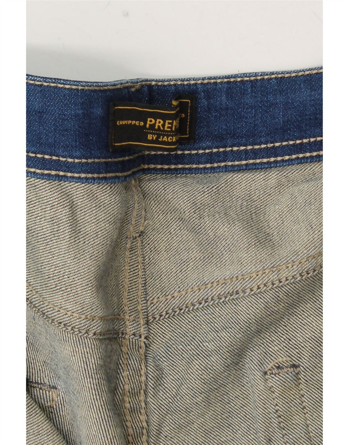 JACK & JONES Jeans dritti da uomo W36 L27 Blu