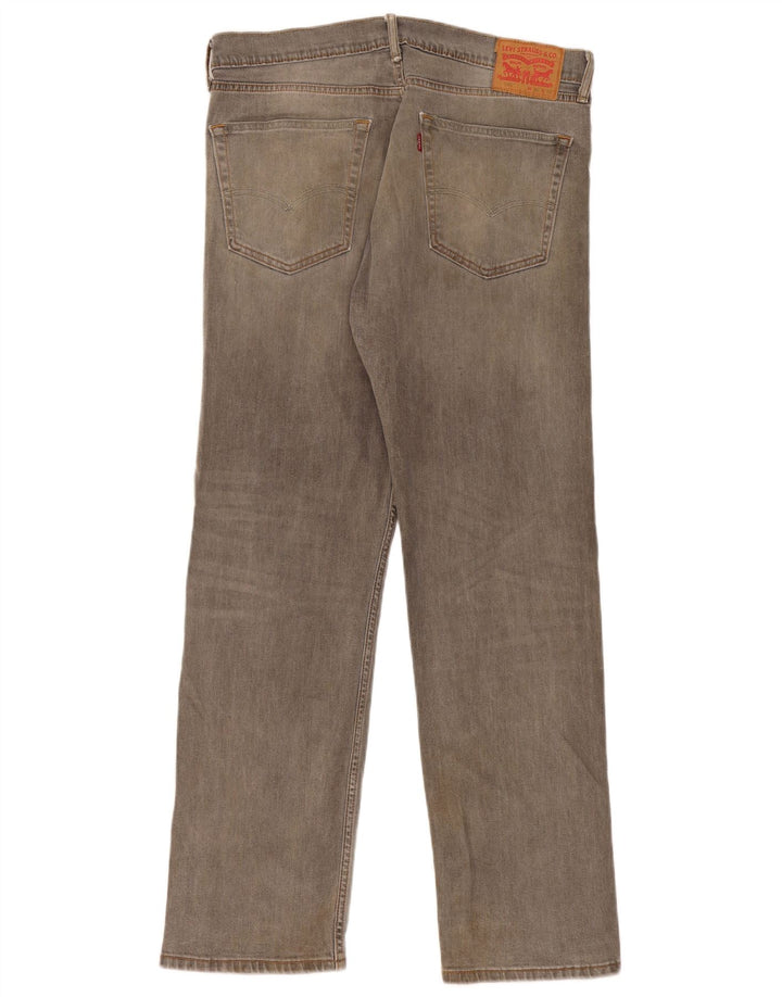 Levi's Uomo 505 Jeans dritti W36 L32 Cotone grigio