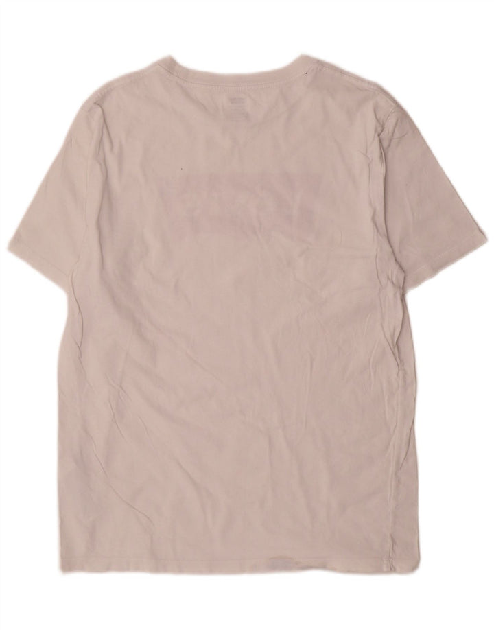 T-shirt grafica standard da uomo Levi's Top in cotone bianco medio