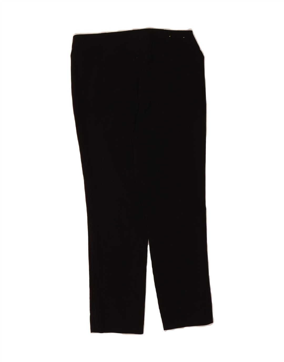 MICHAEL KORS Womens Slim Cropped Trousers  Medium W28 L24 Black Viscose Vintage Michael Kors and Second-Hand Michael Kors from Messina Hembry 