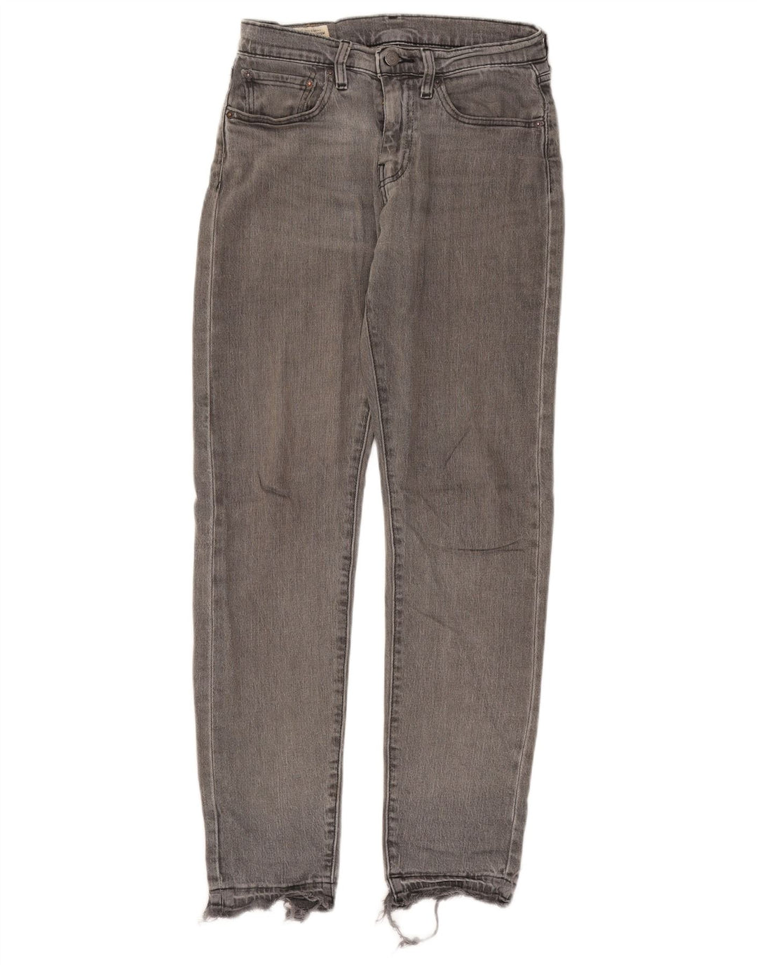 Jeans slim da uomo Levi's W28 L32 cotone grigio