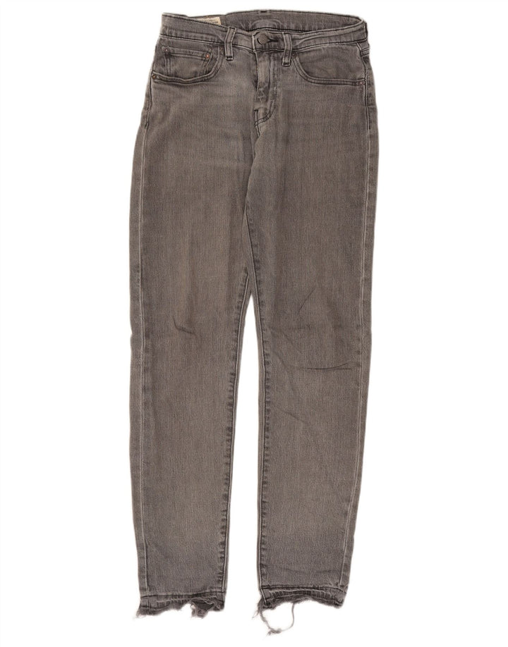 Jeans slim da uomo Levi's W28 L32 cotone grigio