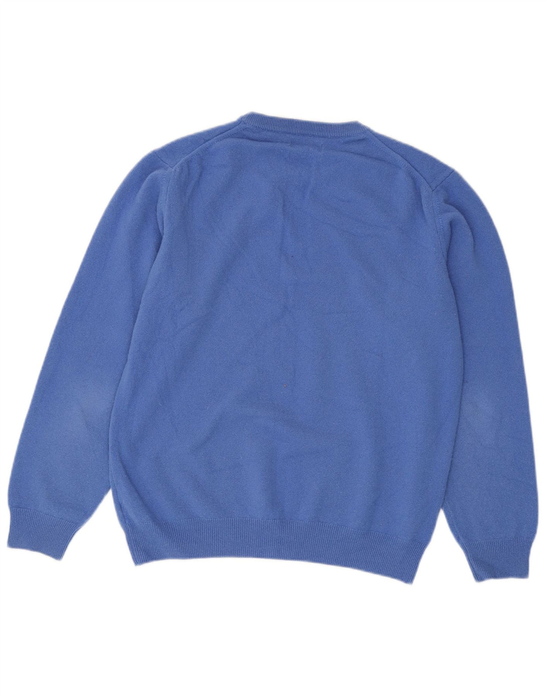 GANT Maglione da uomo girocollo maglione grande lana blu