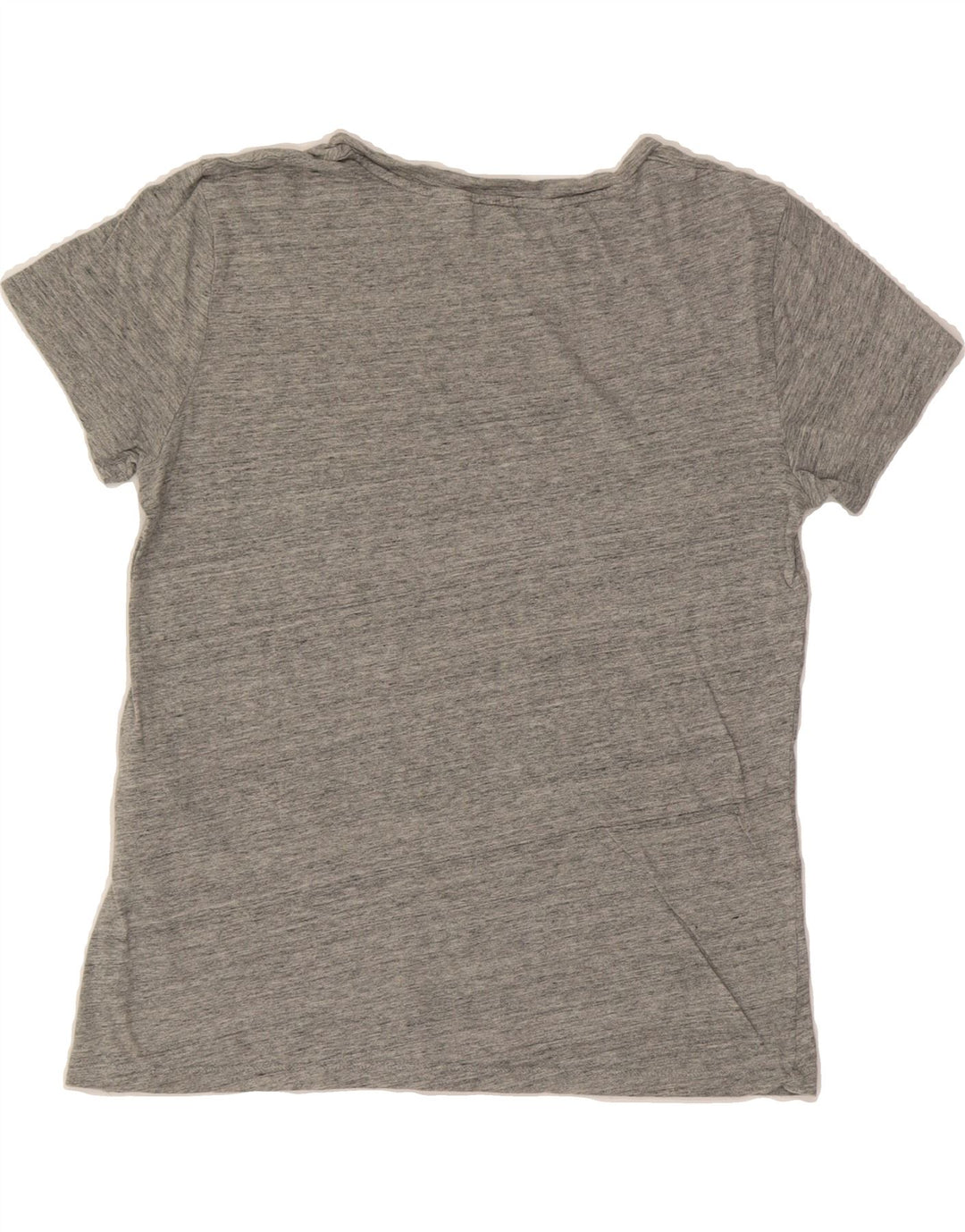 LEVI'S Womens Graphic T-Shirt Top UK 10 Small Grey Cotton Vintage Levi's and Second-Hand Levi's from Messina Hembry 
