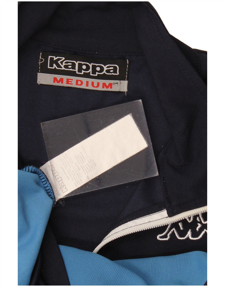 Giacca da tuta da donna KAPPA UK 14 Medium Navy Blue Colourblock