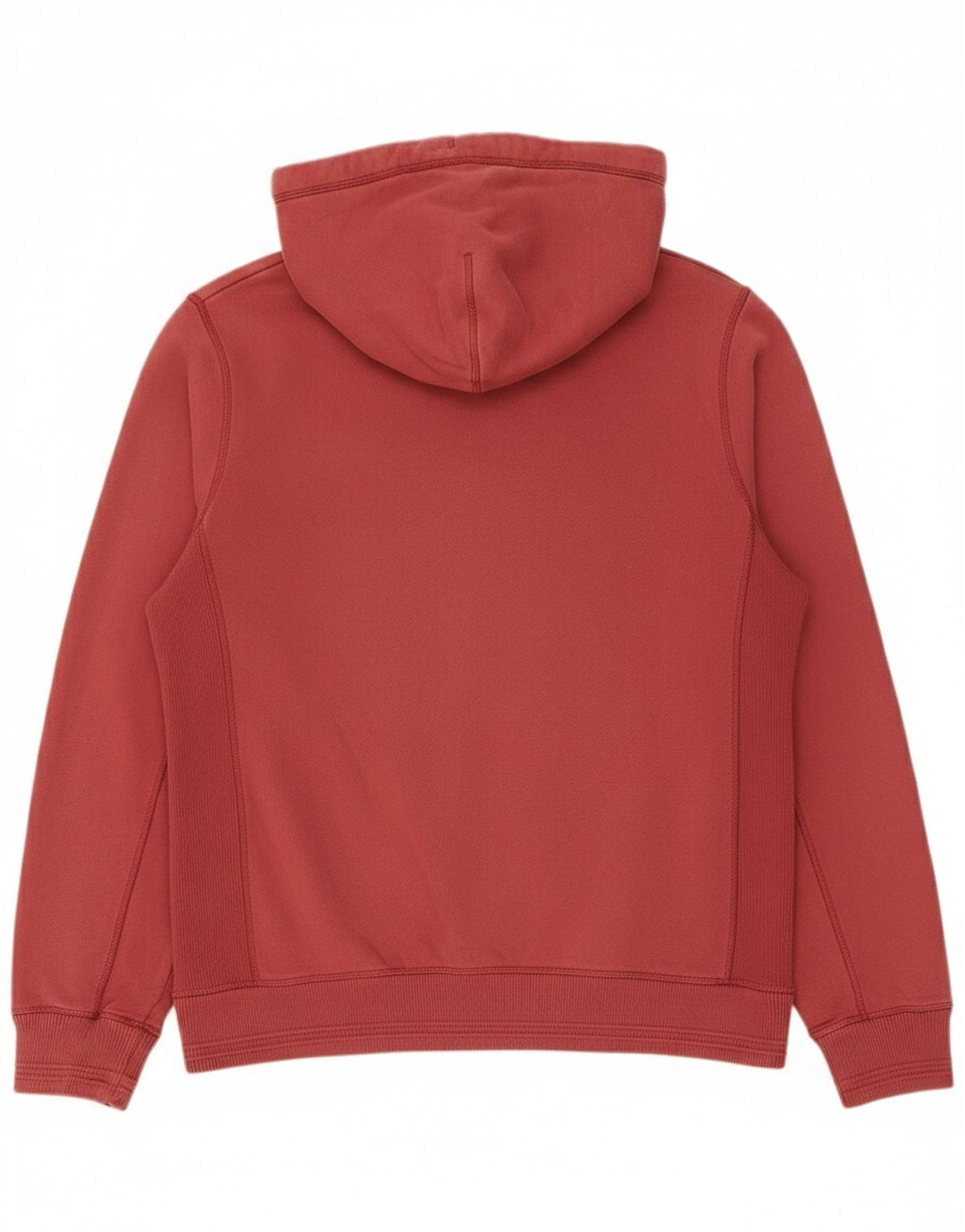 Maglione con cappuccio e zip da uomo Fat Face grande in cotone rosso