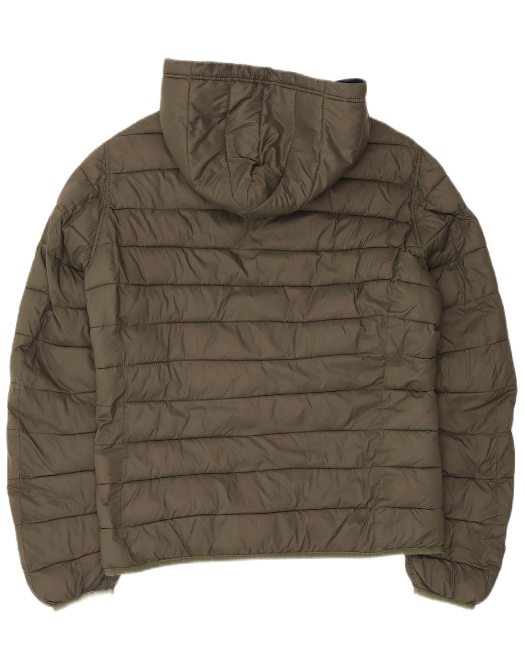 Polo Assn. Giacca imbottita reversibile con cappuccio da uomo UK 38 Medio Cachi