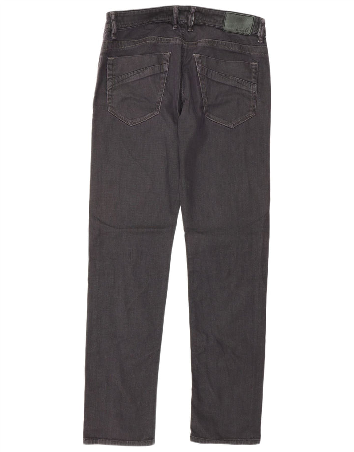 Jeans dritti elasticizzati da uomo Diesel Bhetto W33 L34 cotone nero