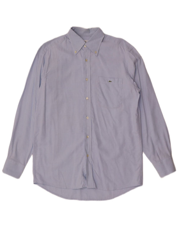 Camicia da uomo Lacoste taglia 40 blu medio