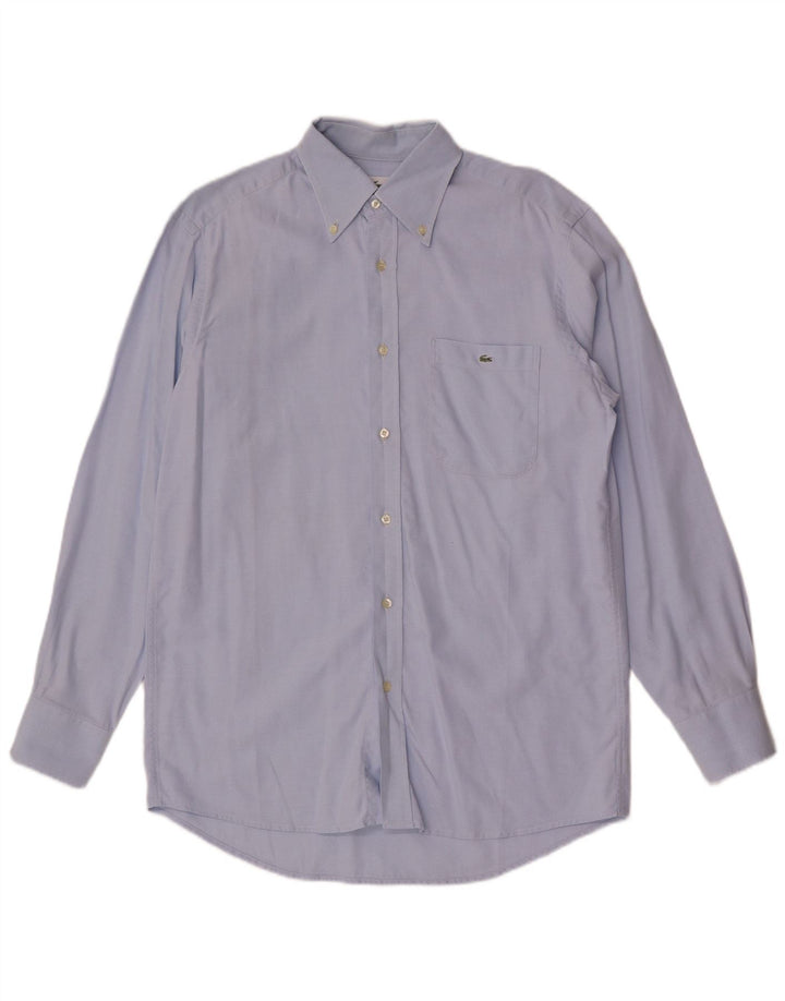 Camicia da uomo Lacoste taglia 40 blu medio