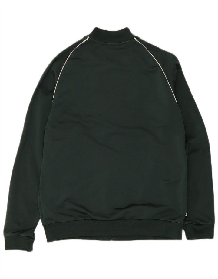 Giacca da tuta da ragazzo Adidas 11-12 anni in poliestere verde