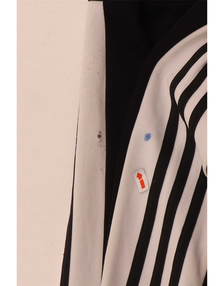 Leggings Adidas da donna UK 16/18 Large Nero Colourblock Poliestere