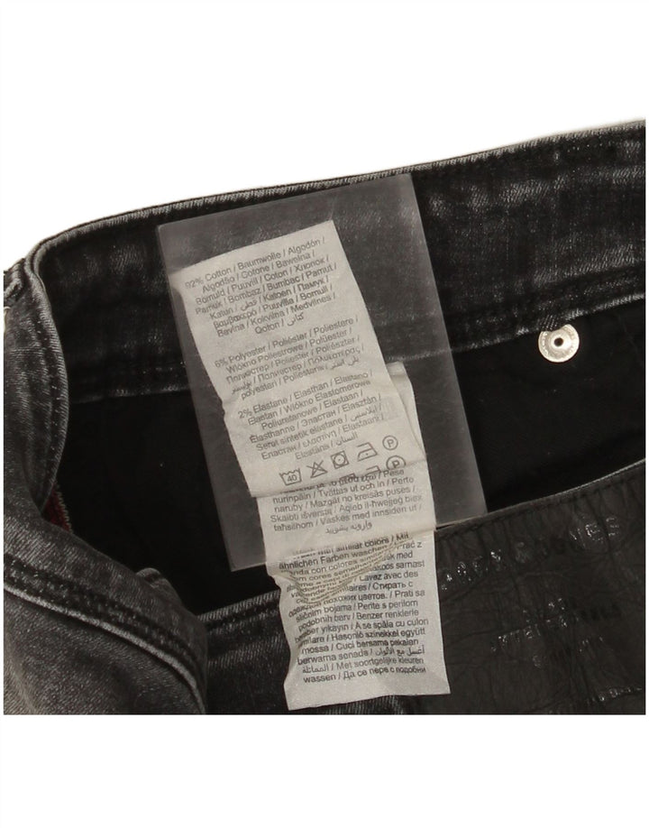 Jeans slim da uomo Jack & Jones W31 L32 cotone grigio