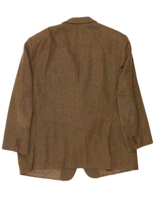 Burberrys Giacca blazer a 3 bottoni da uomo UK 44 2XL Lana nuova kaki