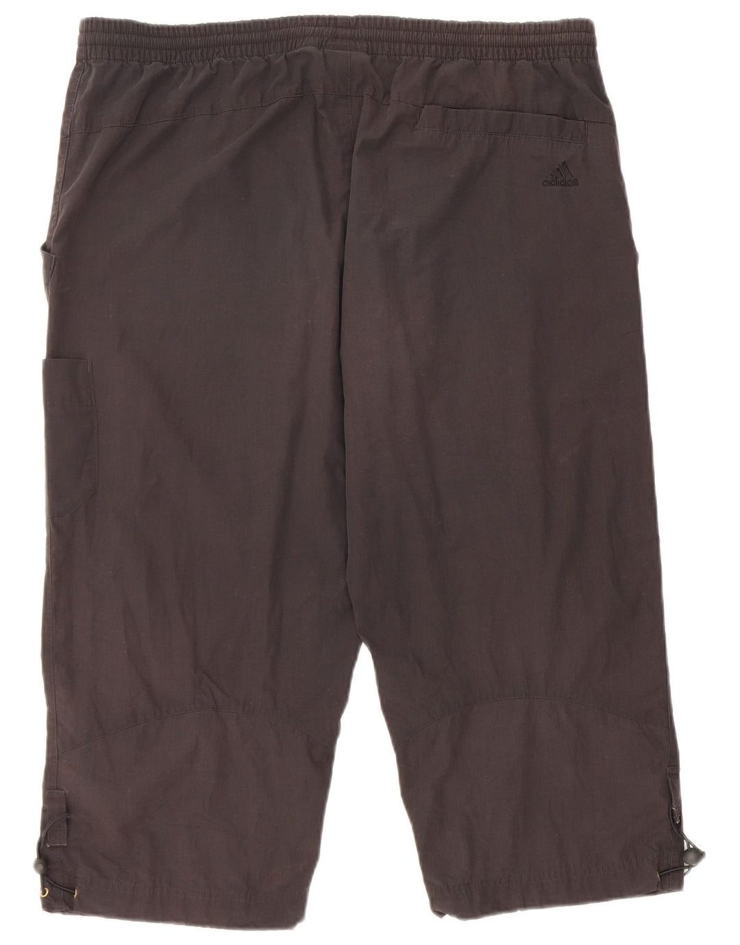 Pantaloncini sportivi da uomo Adidas Bermuda grandi neri in poliestere