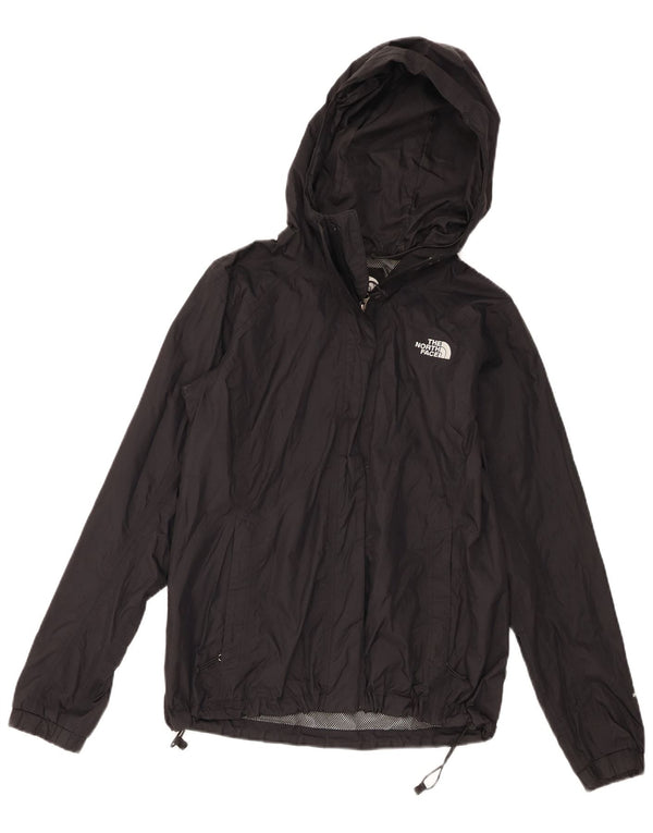 Giacca antipioggia con cappuccio da donna The North Face UK 10 Small Nylon nero