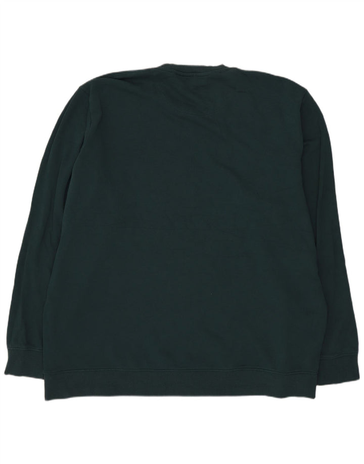 Felpa Lee da uomo con vestibilità regolare, 2XL, cotone verde
