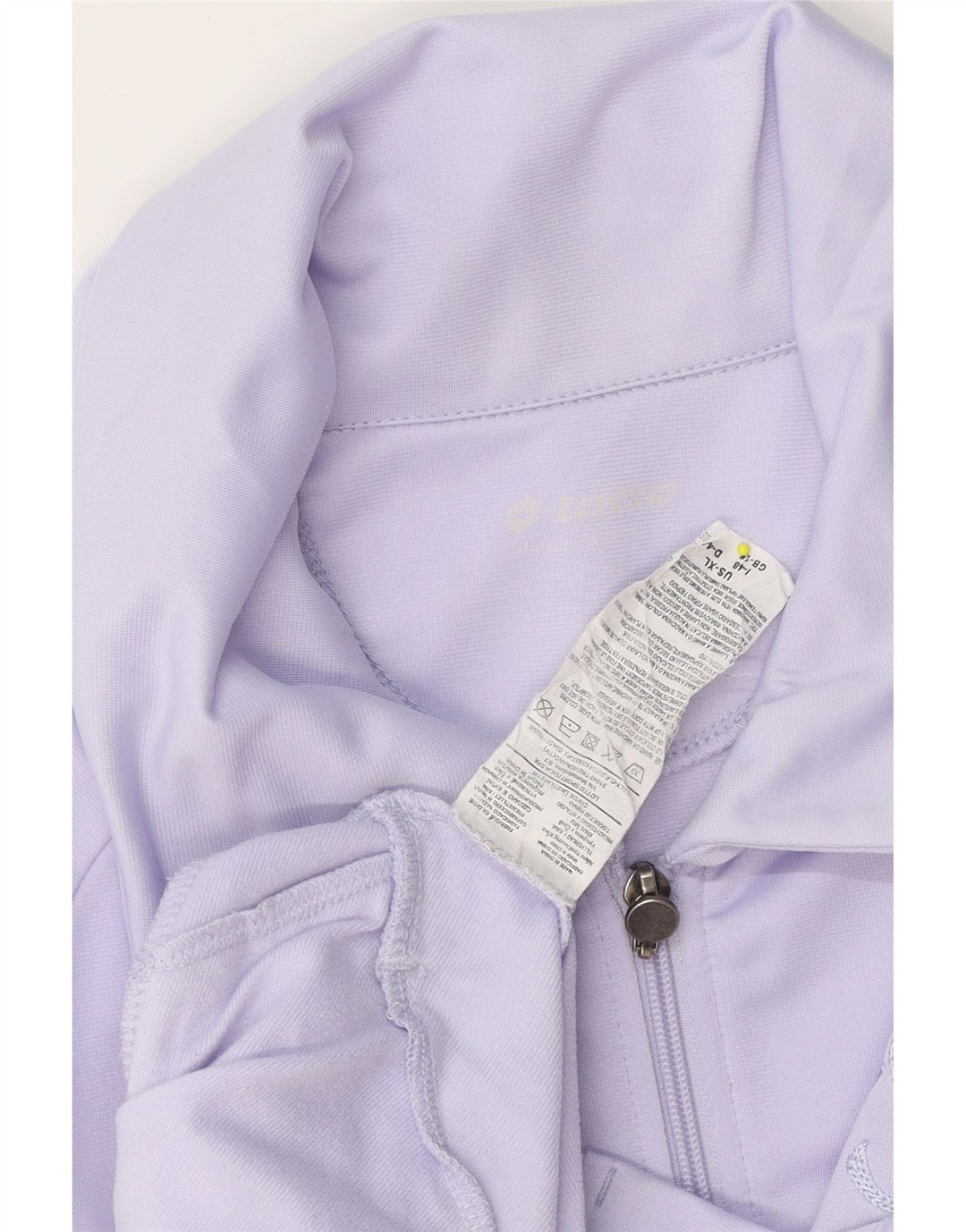 Giacca da ginnastica grafica da donna Lotto UK 18 XL Poliestere viola
