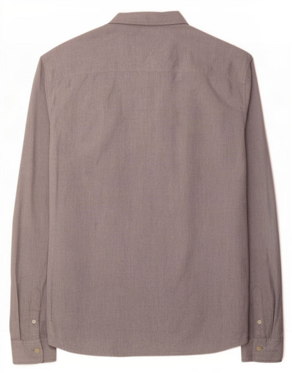 Camicia da uomo All Saints XL in cotone grigio