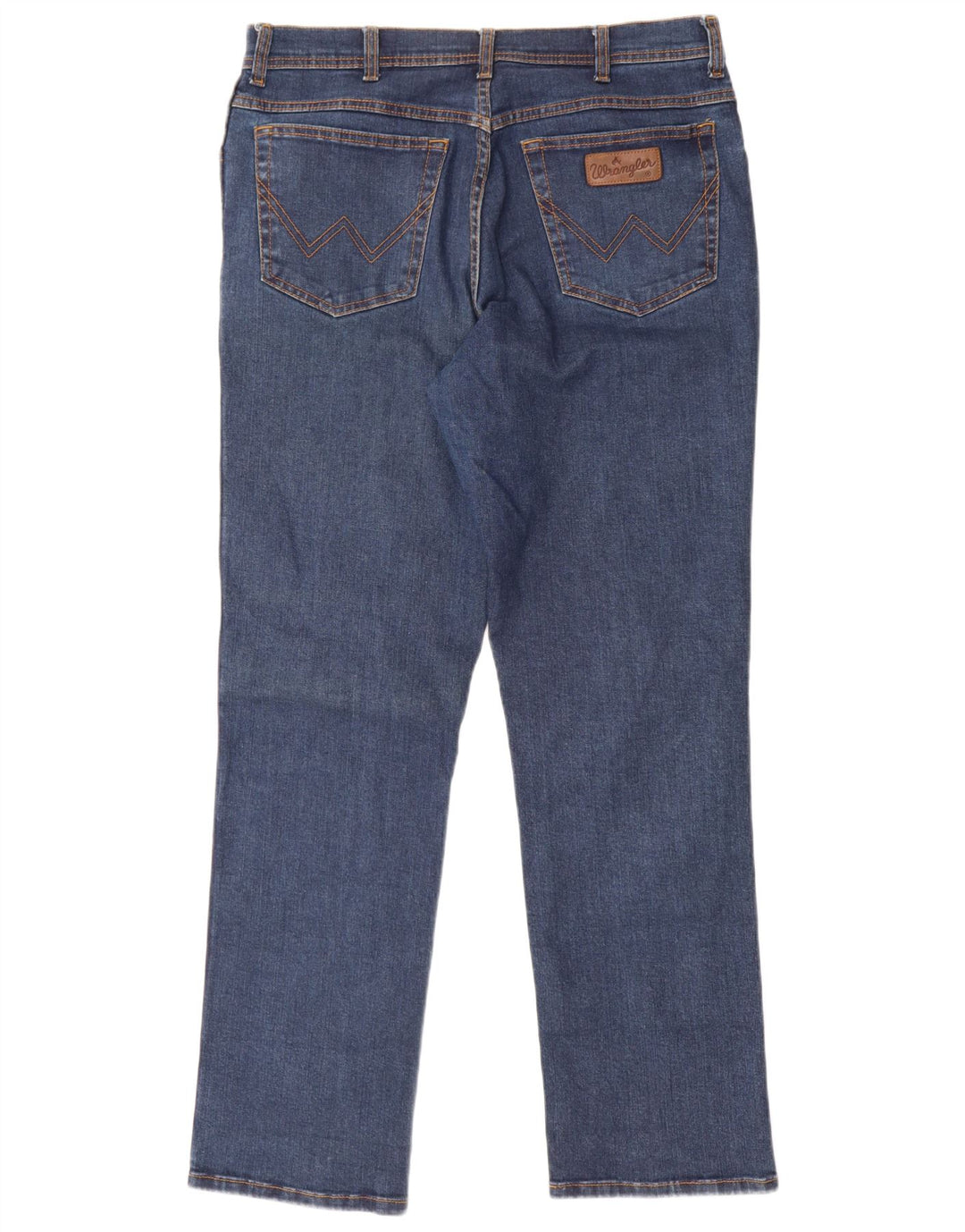 WRANGLER Jeans dritti elasticizzati Texas da uomo W36 L34 cotone blu