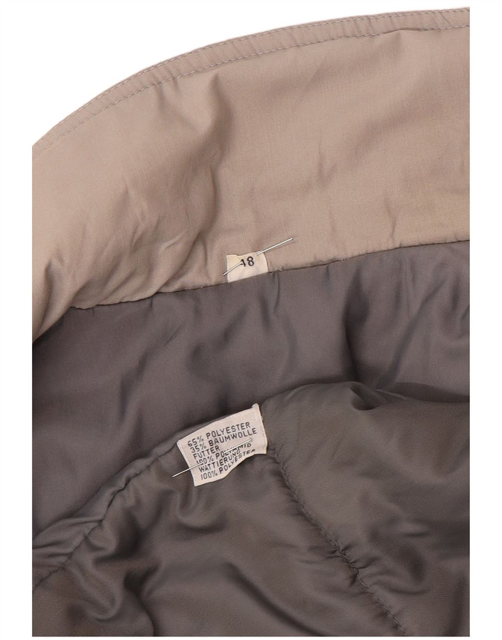 Giacca a vento da uomo vestibilità ampia VINTAGE IT 48 Colorblock grigio medio
