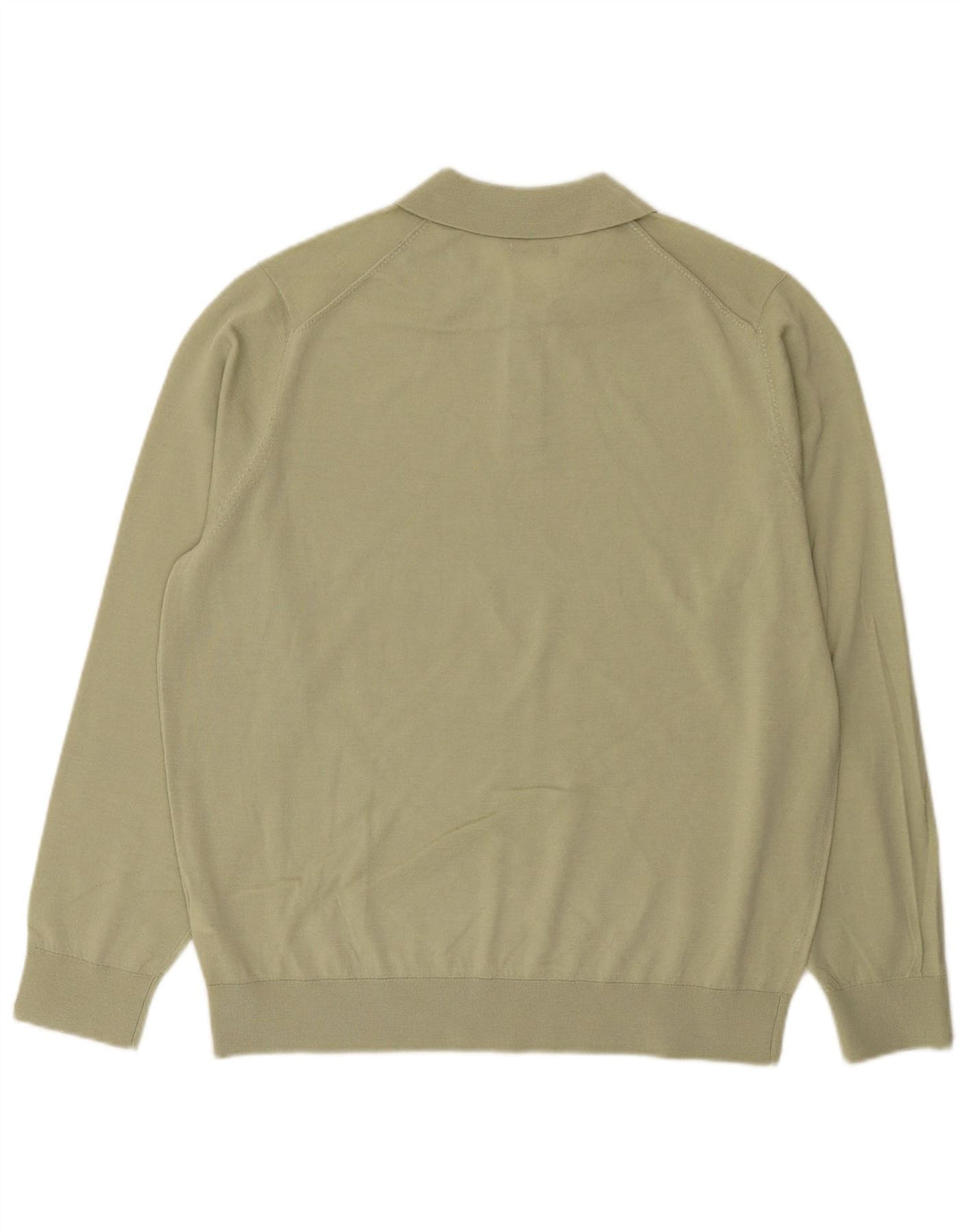 Massimo Dutti Maglione da uomo con collo alto in lana verde XL