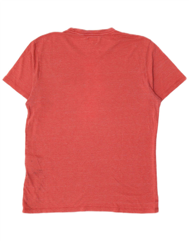 T-shirt da uomo Levi's Top in cotone mélange rosso medio
