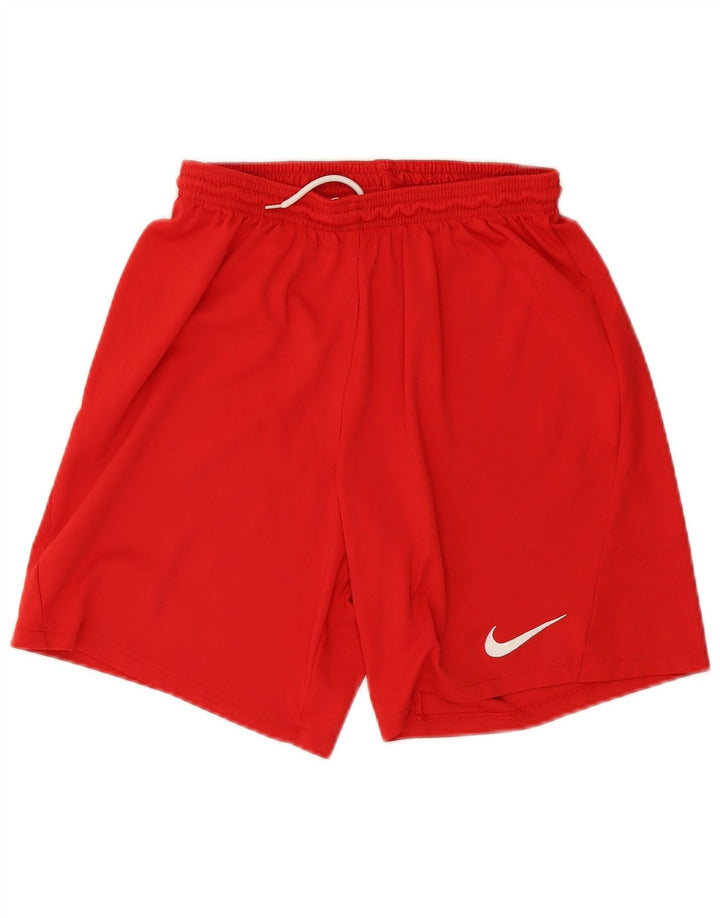 Pantaloncini sportivi Nike Dri Fit Slim Fit da uomo, grandi, in poliestere rosso