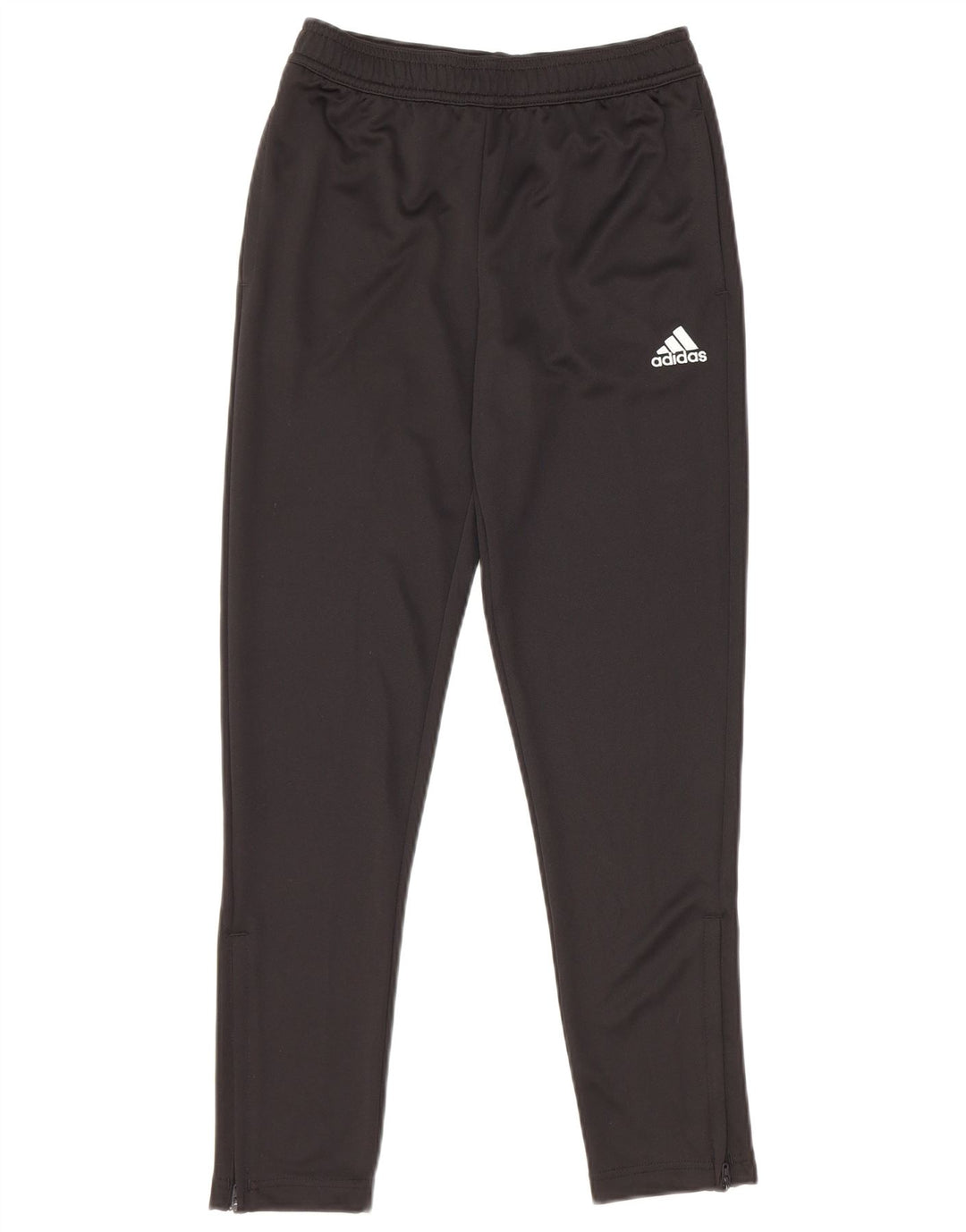 Pantaloni della tuta Adidas Aeroready da ragazzo 11-12 anni in poliestere nero