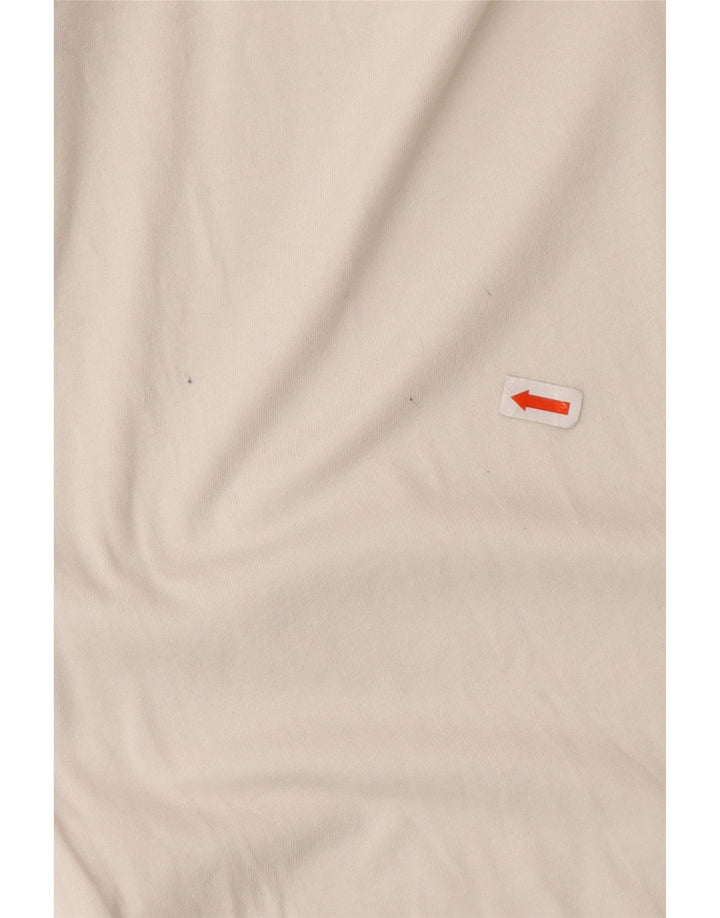 THE NORTH FACE T-shirt grafica da uomo grande in cotone bianco