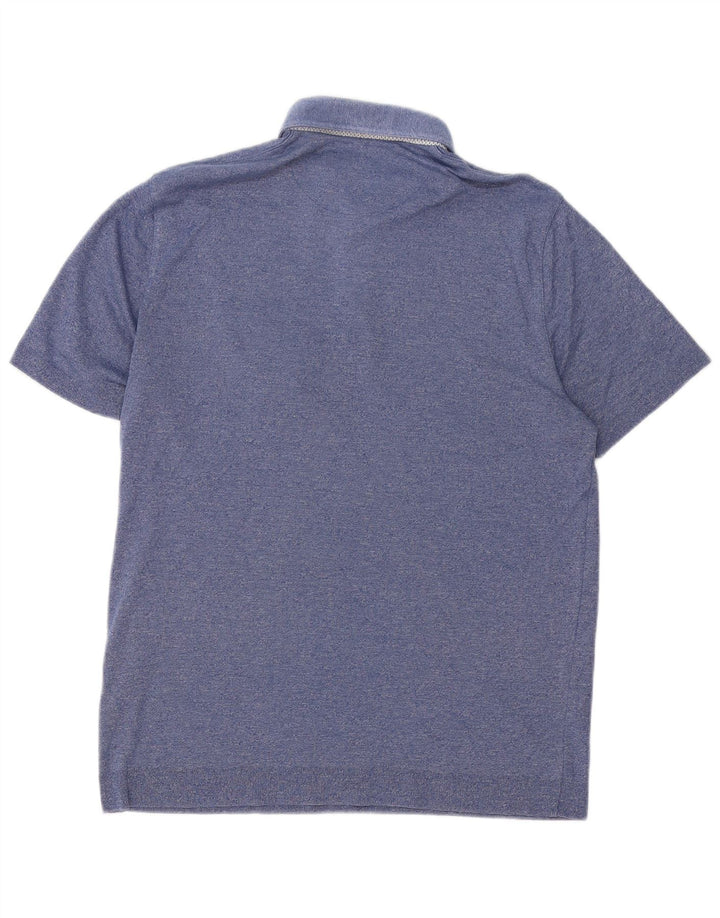 Polo da uomo Ted Baker taglia 5 XL in cotone blu