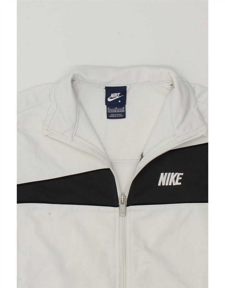 Giacca da tuta da ragazzo NIKE 10-11 anni color block bianco medio