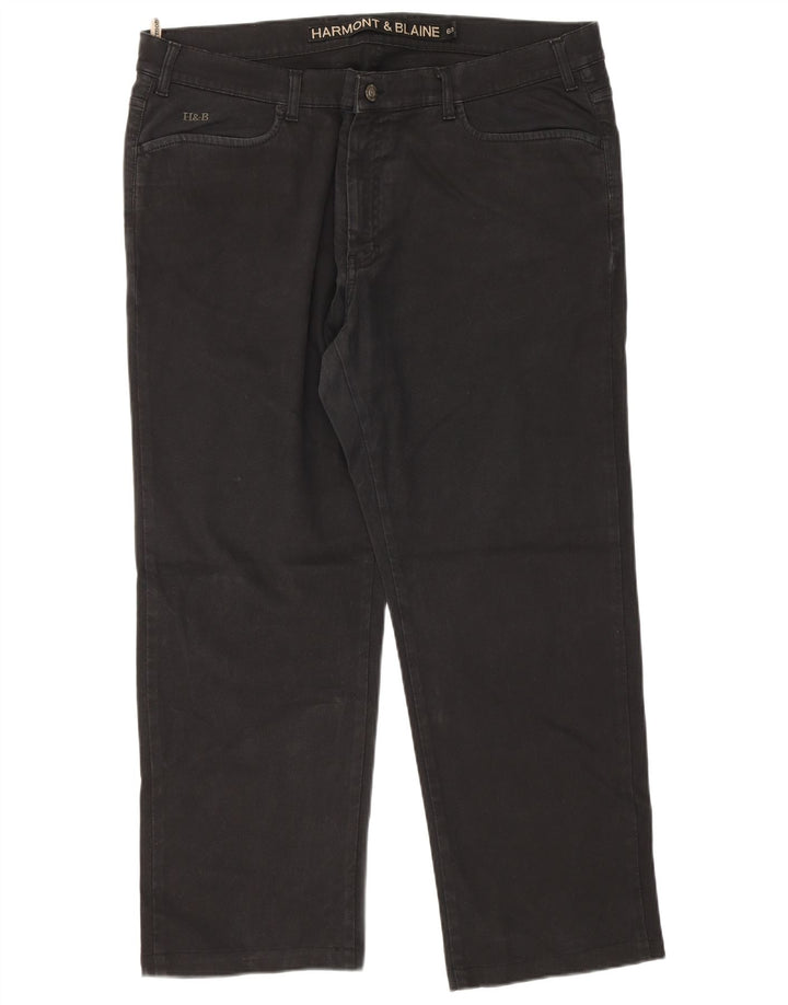 Jeans corti da uomo Harmont & Blaine W42 L27 cotone nero
