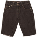 Pantaloncini di jeans per ragazze Levi's 9-10 anni W24 Cotone grigio