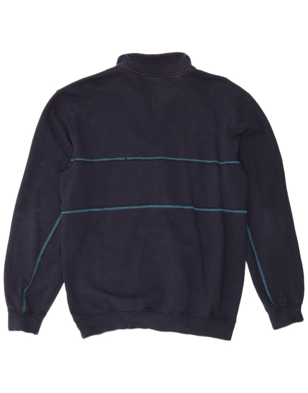Giacca da ginnastica grafica da uomo Adidas XL in cotone blu navy