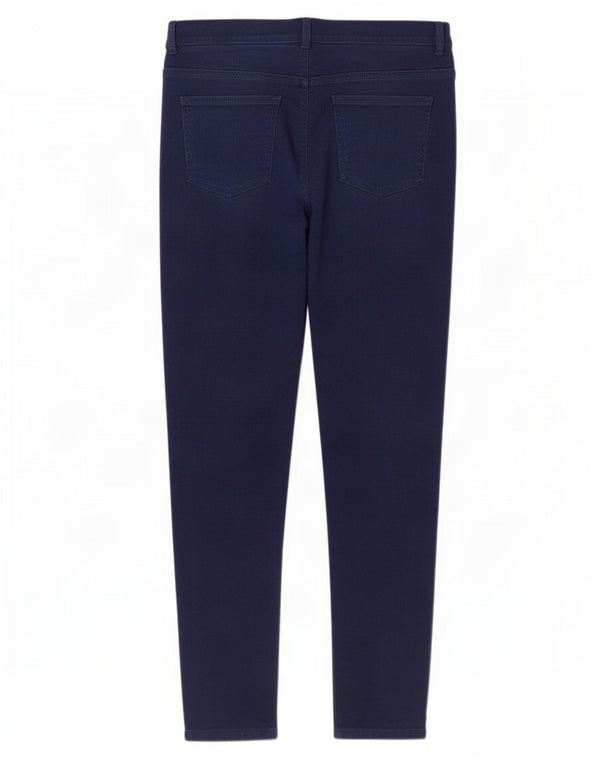 Jeans Jeggings da donna Marks & Spencer UK 14 Medio W30 L27 Cotone blu