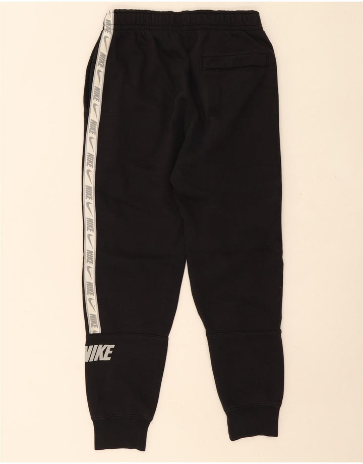 NIKE Pantaloni da tuta da uomo con vestibilità grafica standard Joggers XS in cotone nero