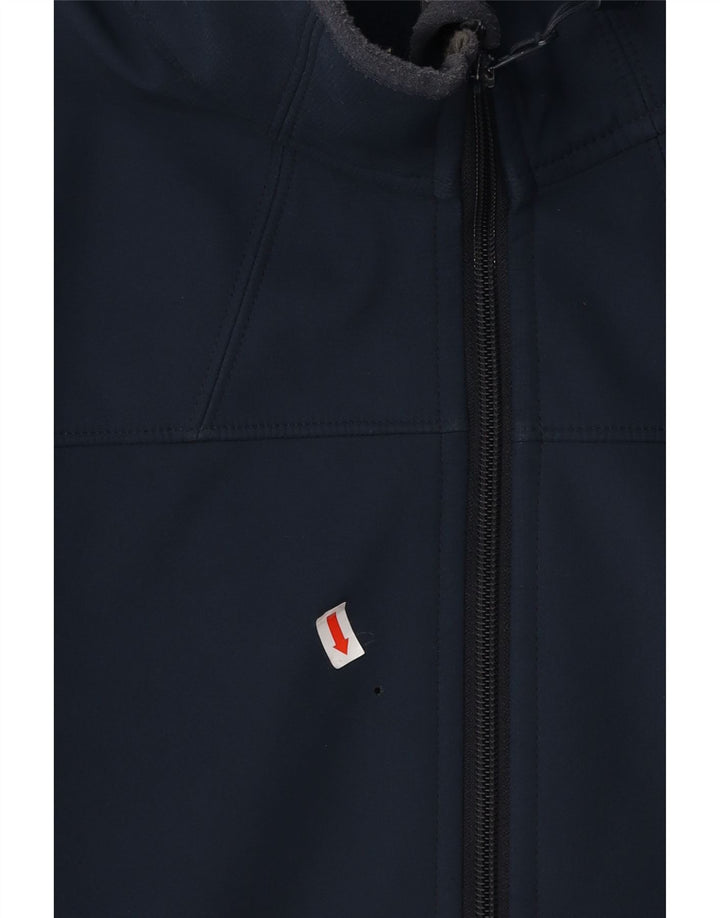 JACK WOLFSKIN Giacca da tuta da uomo UK 36/38 Piccola in poliestere blu navy