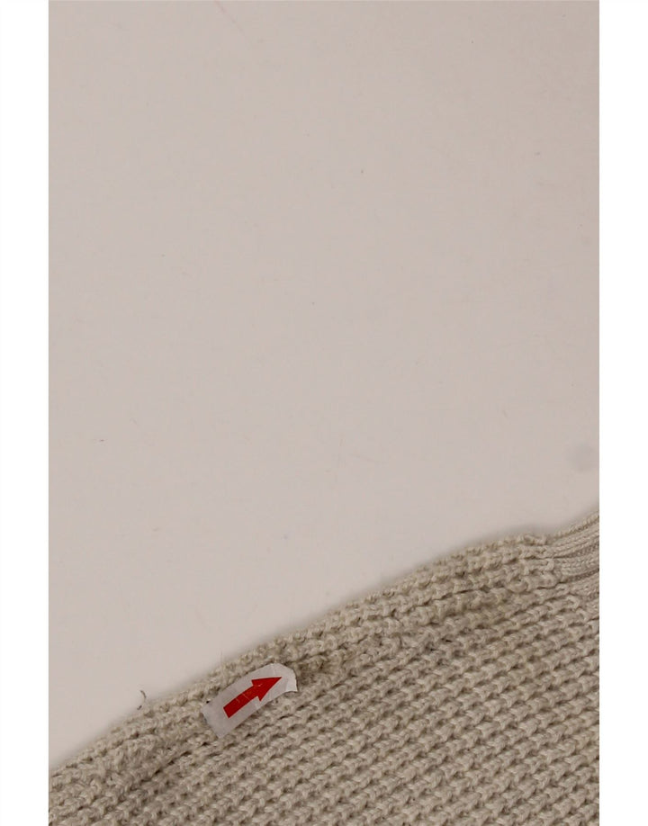 TOMMY HILFIGER Maglione cardigan da uomo piccolo in cotone grigio