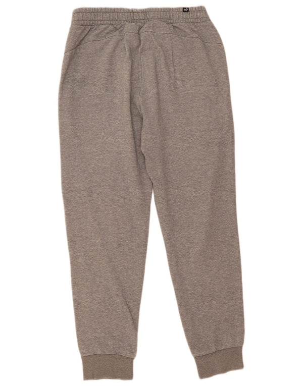 Pantaloni da tuta grafica da uomo Puma Joggers grandi in cotone chiazzato grigio