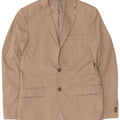 Giacca blazer slim fit a 2 bottoni Marks & Spencer da uomo UK 36 piccola Beige