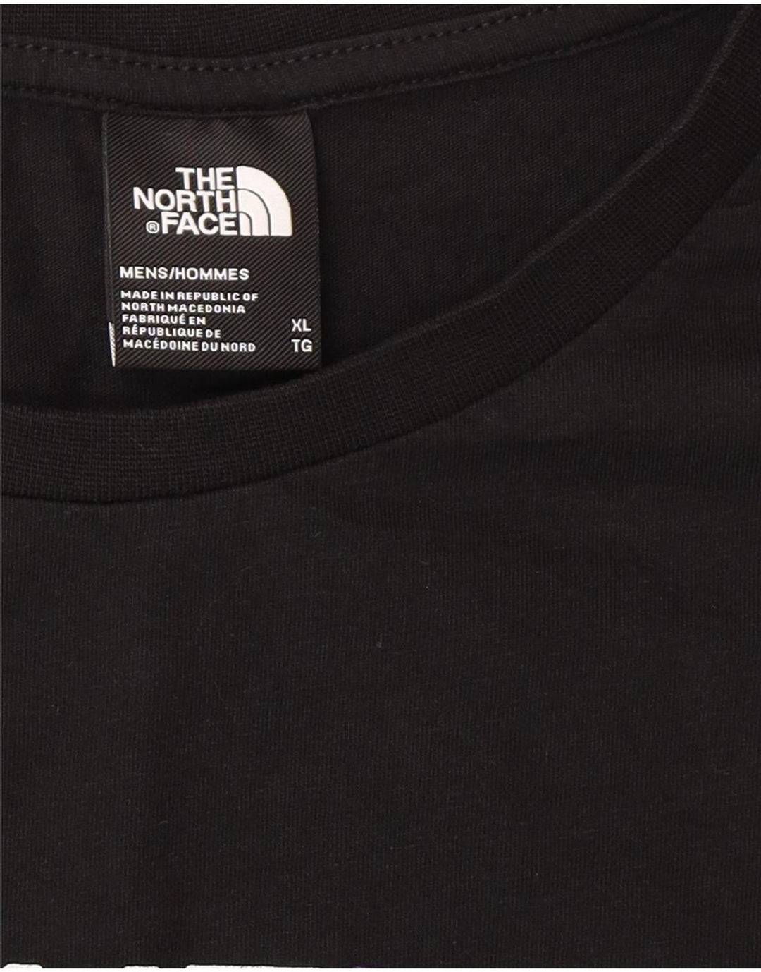 Maglietta grafica da uomo The North Face XL nera