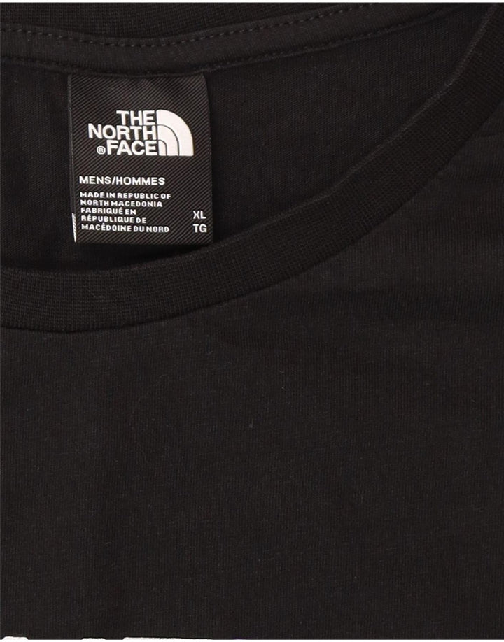 Maglietta grafica da uomo The North Face XL nera