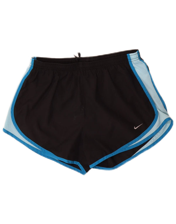 Pantaloncini sportivi Nike da donna UK 14 Medium Black Colourblock