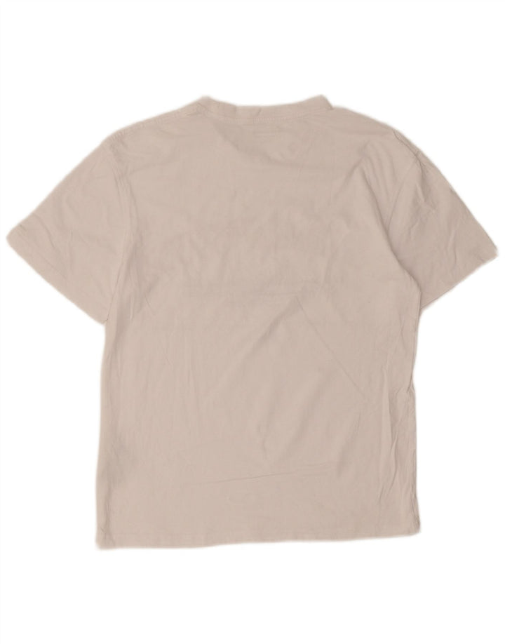 T-shirt grafica da uomo Jack & Jones Top in cotone bianco medio